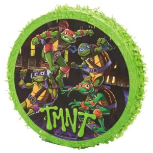 TMNT Ninja Turtles Mayhem Tales Round 3D Pinata 24" inch Decoration Party Birthday Decor Gift