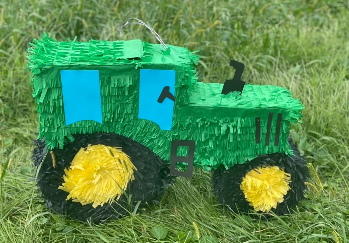 Tractor John Deere 3D Pinata 24" inch Decoration Party Birthday Decor Gift