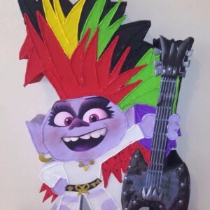 Trolls Barb with Guitar 3D Pinata 24" inch Decoration Party Birthday Decor Gift