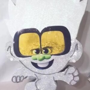 Trolls Big Guy Diamond 3D Pinata 24" inch Decoration Party Birthday Decor Gift