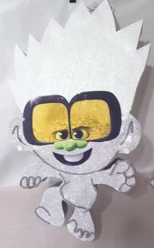 Trolls Big Guy Diamond 3D Pinata 24" inch Decoration Party Birthday Decor Gift