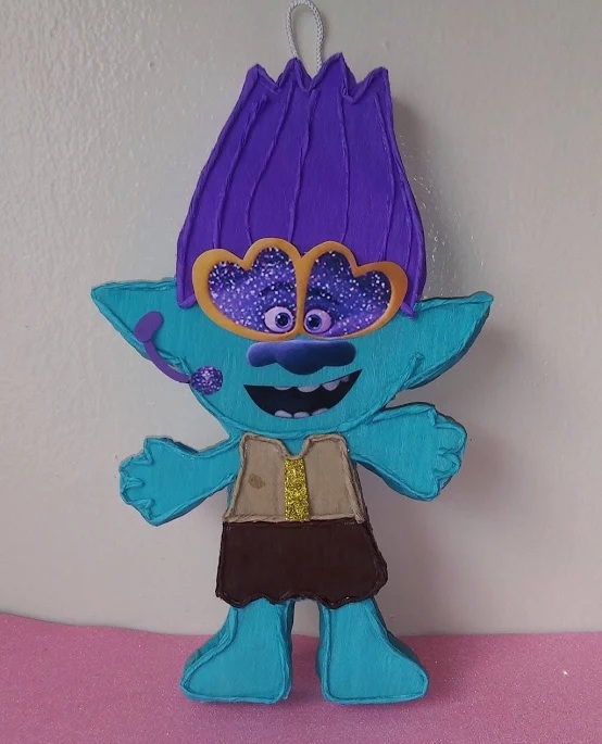 Trolls Branch Troll Glasses 3D Pinata 24" inch Decoration Party Birthday Decor Gift