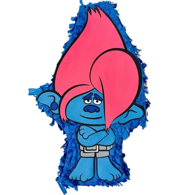 Trolls Floyd Cartoon 3D Pinata 24" inch Decoration Party Birthday Decor Gift