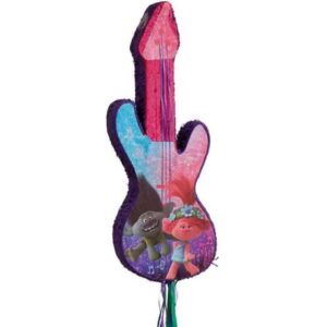 Trolls Poppy and Branch Guitar 3D Pinata 24" inch Decoration Party Birthday Decor Gift