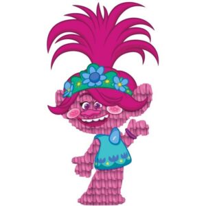 Trolls Poppy Frilly Body 3D Pinata 24" inch Decoration Party Birthday Decor Gift