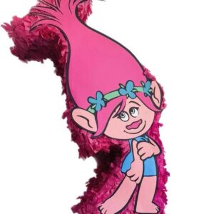 Trolls Poppy Cartoon 3D Pinata 24" inch Decoration Party Birthday Decor Gift
