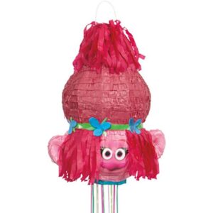 Trolls Poppy Head 3D Pinata 24" inch Decoration Party Birthday Decor Gift