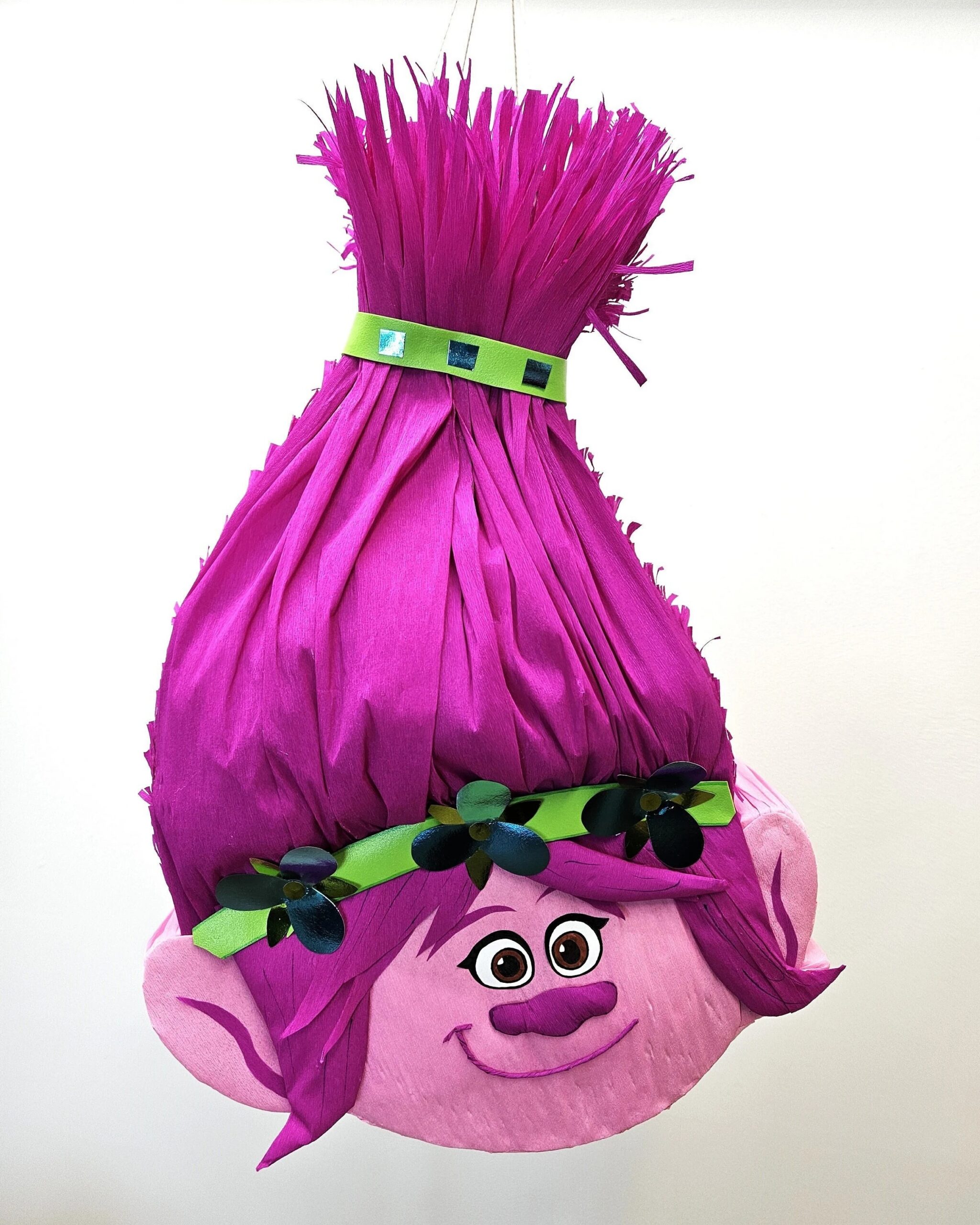 Trolls Poppy Cute Head 3D Pinata 24" inch Decoration Party Birthday Decor Gift