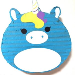Squishmallows Blue Unicorn 3D Pinata 24" inch Decoration Party Birthday Decor Gift