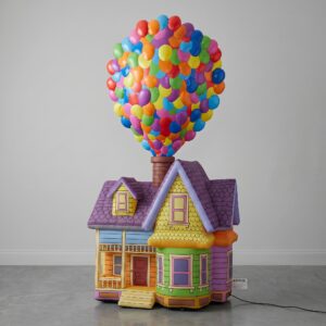 Up House Inflatable Yard 6' Foot Decoration Party Prop Sign Holiday Birthday