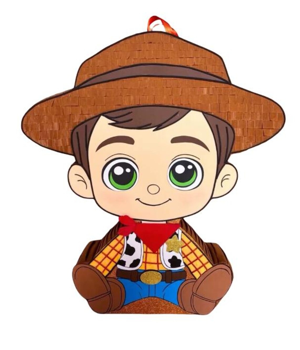 Toy Story Kid Woody Cowboy 3D Pinata 24" inch Decoration Party Birthday Decor Gift