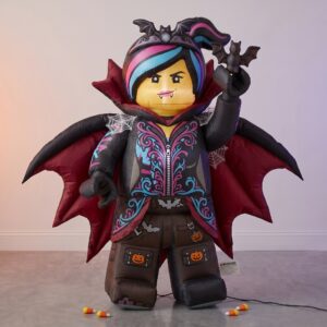 Lego Movie Lucy Wyldstyle Inflatable Yard 6' Foot Decoration Party Prop Sign Halloween