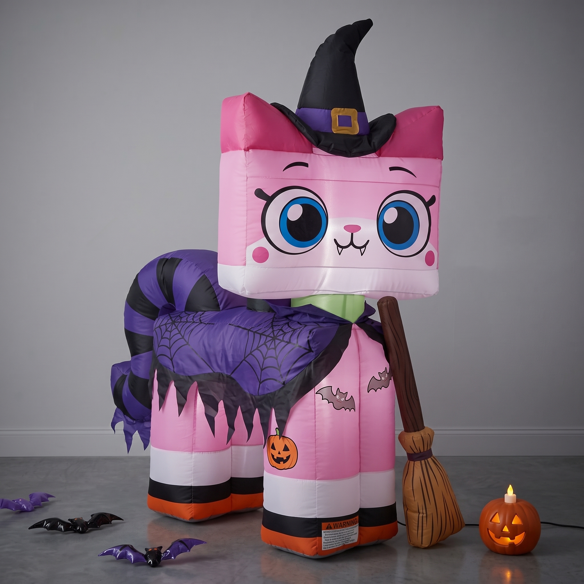 Lego Movie Unikitty Inflatable Yard 6' Foot Decoration Party Prop Sign Halloween