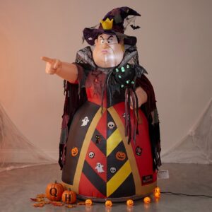 Alice in Wonderland Queen of Hearts Inflatable Yard 6' Foot Decoration Party Prop Sign Halloween