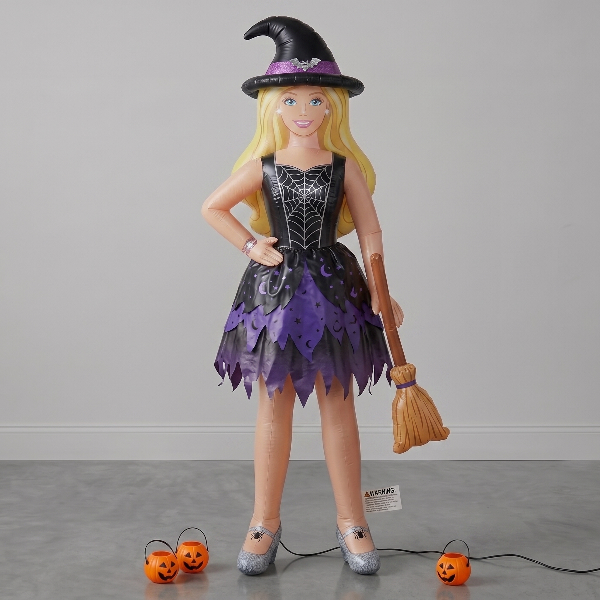 Blonde Barbie Inflatable Yard 6' Foot Decoration Party Prop Sign Halloween