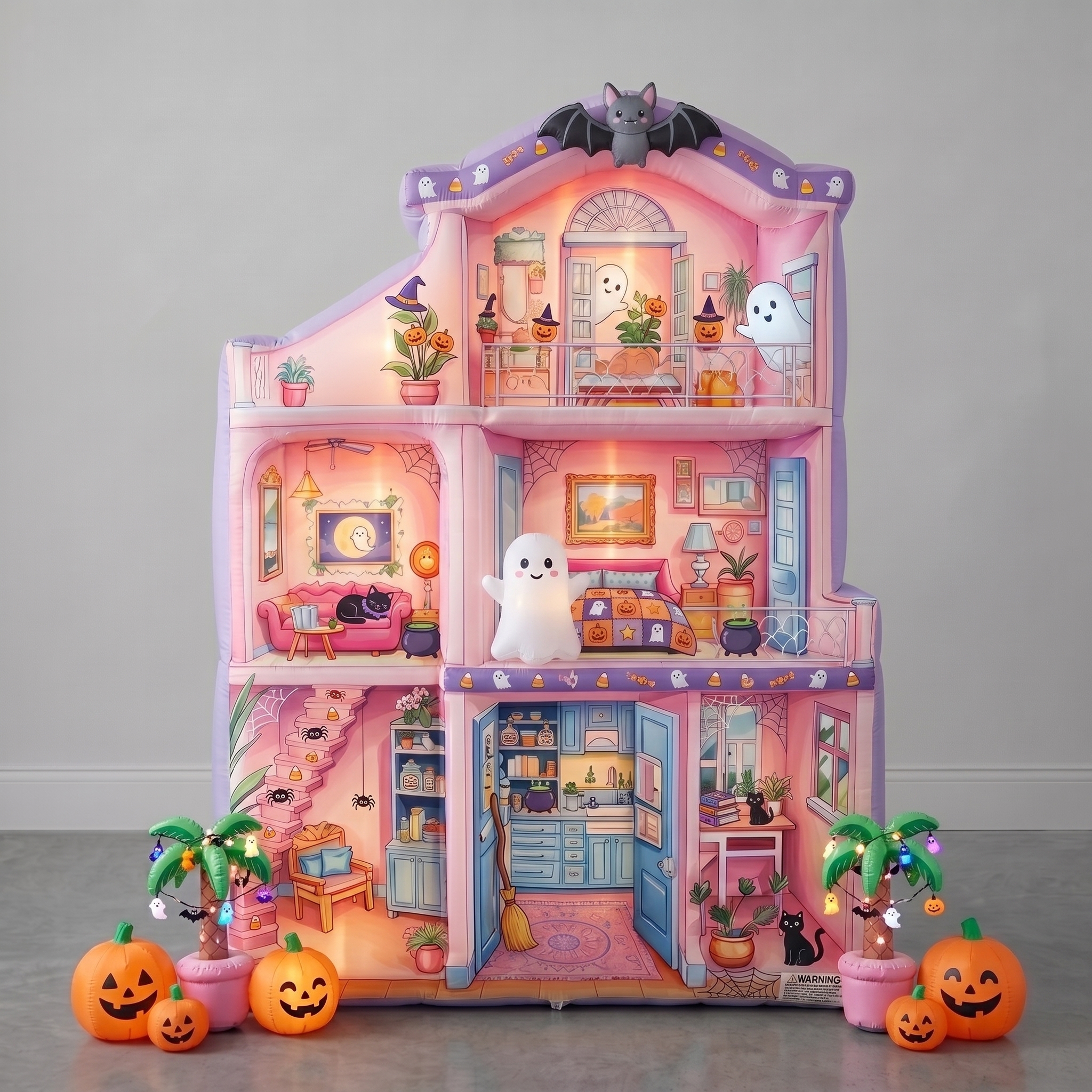 Barbie House Inflatable Yard 6' Foot Decoration Party Prop Sign Halloween