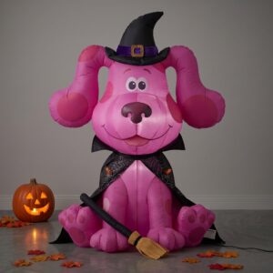Blue's Clues Magenta Inflatable Yard 6' Foot Decoration Party Prop Sign Halloween