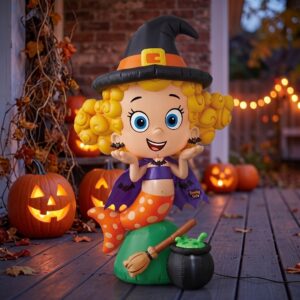 Bubble Guppies Deema Inflatable Yard 6' Foot Decoration Party Prop Sign Halloween