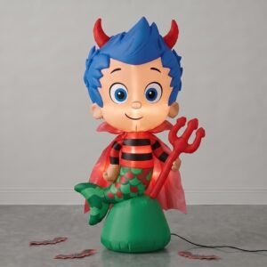 Bubble Guppies Gil Inflatable Yard 6' Foot Decoration Party Prop Sign Halloween