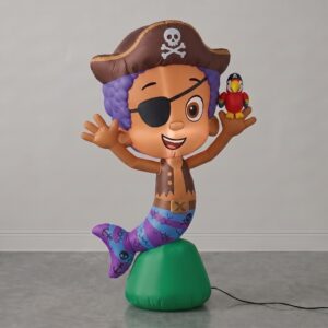 Bubble Guppies Goby Inflatable Yard 6' Foot Decoration Party Prop Sign Halloween