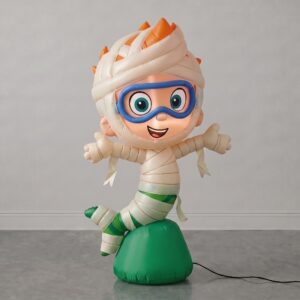 Bubble Guppies Nonny Inflatable Yard 6' Foot Decoration Party Prop Sign Halloween