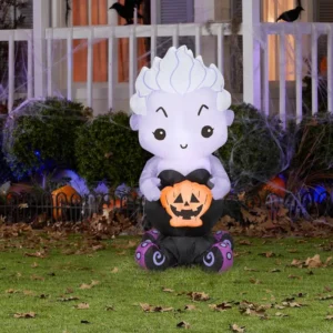 Little Mermaid Cute Ursula Octopus Inflatable Yard 3.5' Foot Decoration Party Prop Sign Halloween