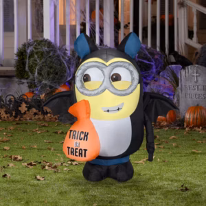 Minions Dave Bat Costume Inflatable Yard 3' Foot Decoration Party Prop Sign Halloween