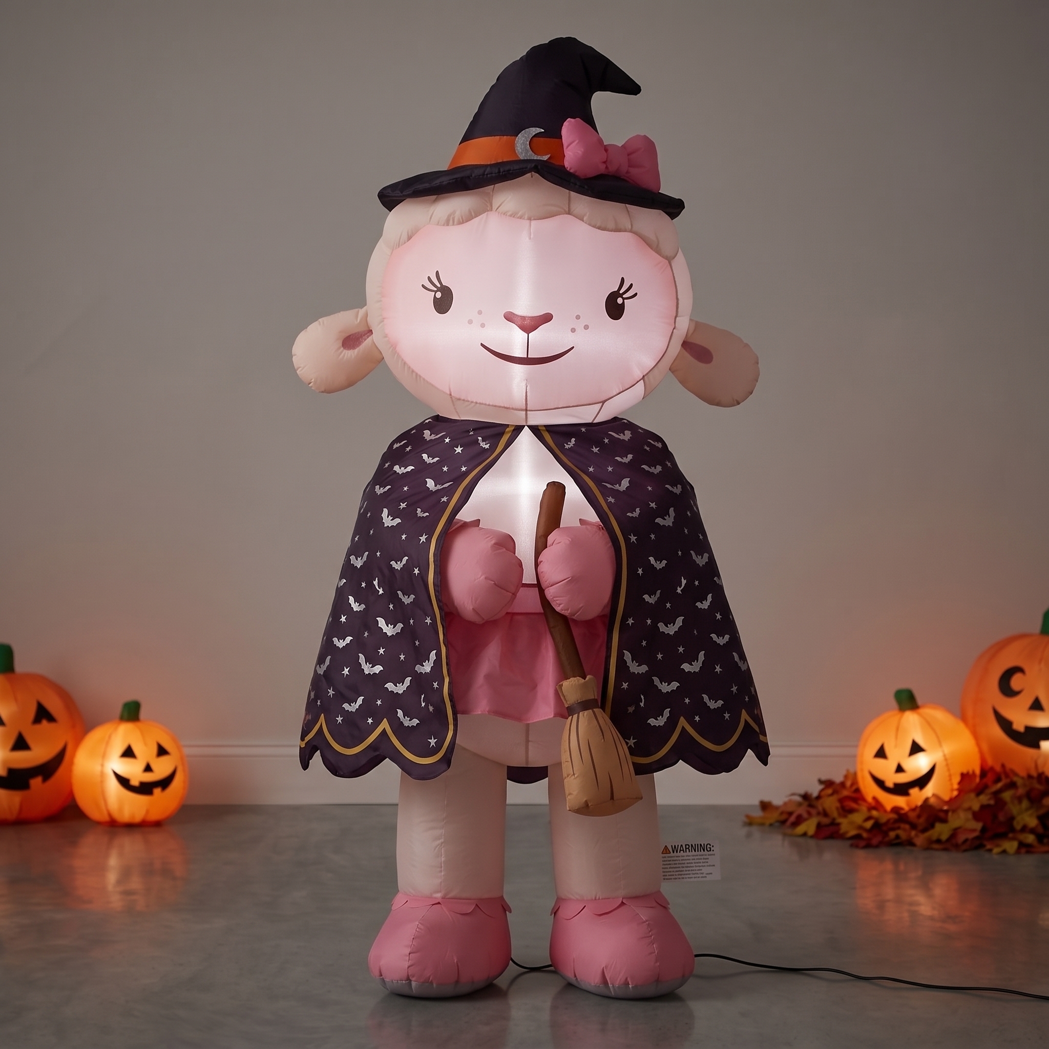 Doc McStuffins Lambie Inflatable Yard 6' Foot Decoration Party Prop Sign Halloween