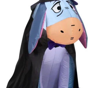 Winnie the Pooh Eeyore Witch Costume Inflatable Yard 3.5' Foot Decoration Party Prop Sign Halloween
