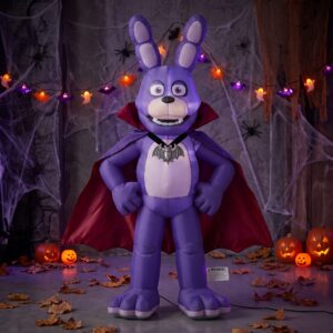 Five Nights at Freddy's FNAF Bonnie Inflatable Yard 6' Foot Decoration Party Prop Sign Halloween
