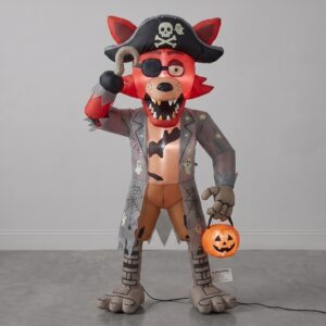Five Nights at Freddy's FNAF Foxy Inflatable Yard 6' Foot Decoration Party Prop Sign Halloween