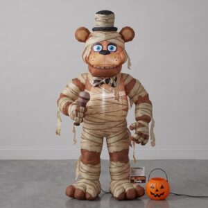 Five Nights at Freddy's FNAF Freddy Inflatable Yard 6' Foot Decoration Party Prop Sign Halloween
