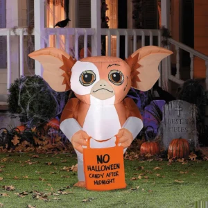 Gremlins Gizmo with Halloween bag Inflatable Yard 3.5' Foot Decoration Party Prop Sign Halloween