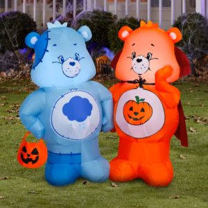 Care Bears Grumpy Bear Trick or Treat Bear Inflatable Yard 4' Foot Decoration Party Prop Sign Halloween