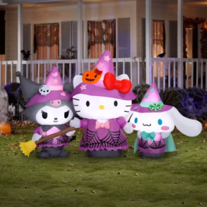 Hello Kitty Kuromi Cinnamoroll Halloween Costumes Inflatable Yard 7' Foot Wide Decoration Party Prop Sign Halloween