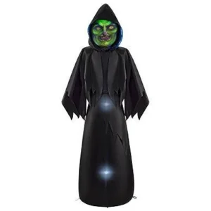 Hooded Masked Figure Inflatable Yard 6' Foot Decoration Party Prop Sign Halloween
