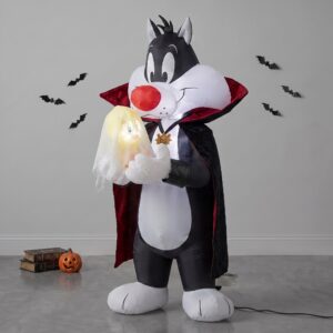 Looney Tunes Sylvester Tweety Bird Inflatable Yard 6' Foot Decoration Party Prop Sign Halloween