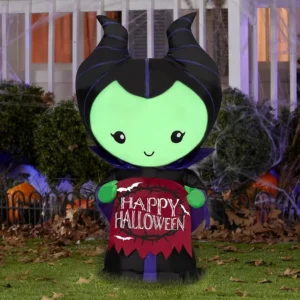 Cute Maleficent Inflatable Yard 3.5' Foot Decoration Party Prop Sign Halloween