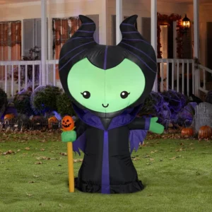 Maleficent Waving Inflatable Yard 3.5' Foot Decoration Party Prop Sign Halloween