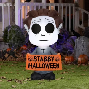 Michael Myers Inflatable Yard 3.5' Foot Decoration Party Prop Sign Halloween