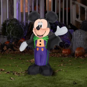 Mickey Mouse Bat Costume Inflatable Yard 3.5' Foot Decoration Party Prop Sign Halloween