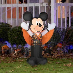 Mickey Mouse Vampire Costume Inflatable Yard 3.5' Foot Decoration Party Prop Sign Halloween