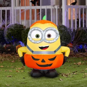Minion Pumpkin Costume Inflatable Yard 3' Foot Decoration Party Prop Sign Halloween