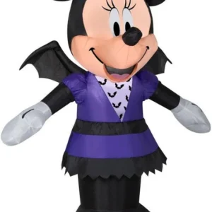 Minnie Mouse Bat Inflatable Yard 3.5' Foot Decoration Party Prop Sign Halloween