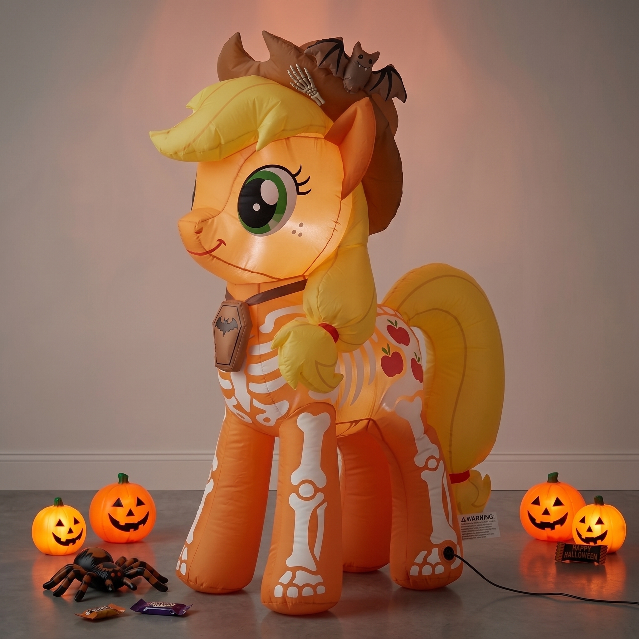 My Little Pony Applejack Inflatable Yard 6' Foot Decoration Party Prop Sign Halloween