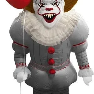 Pennywise the Clown with Balloon Inflatable Yard 7' Foot Decoration Party Prop Sign Halloween
