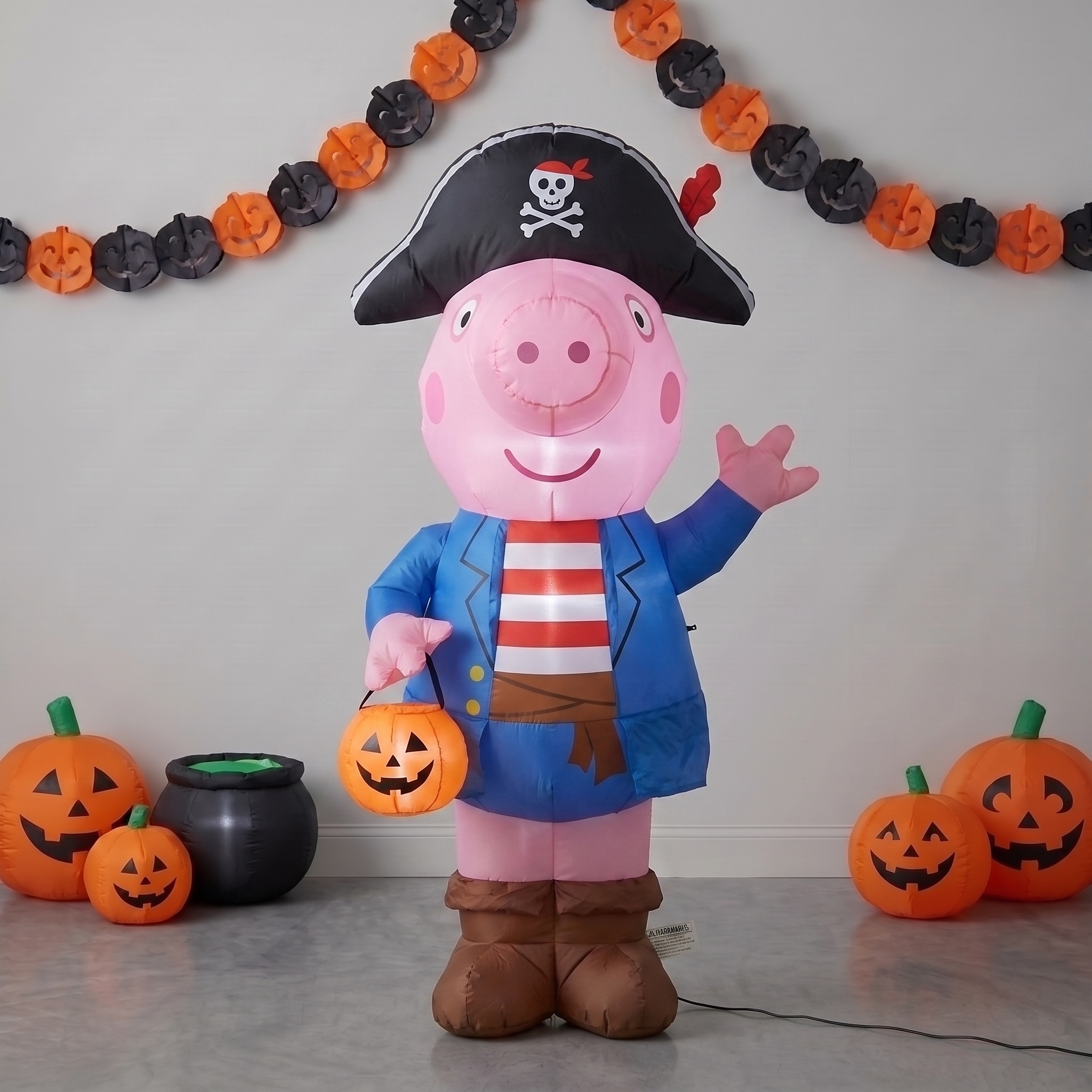 Peppa Pig George Inflatable Yard 6' Foot Decoration Party Prop Sign Halloween