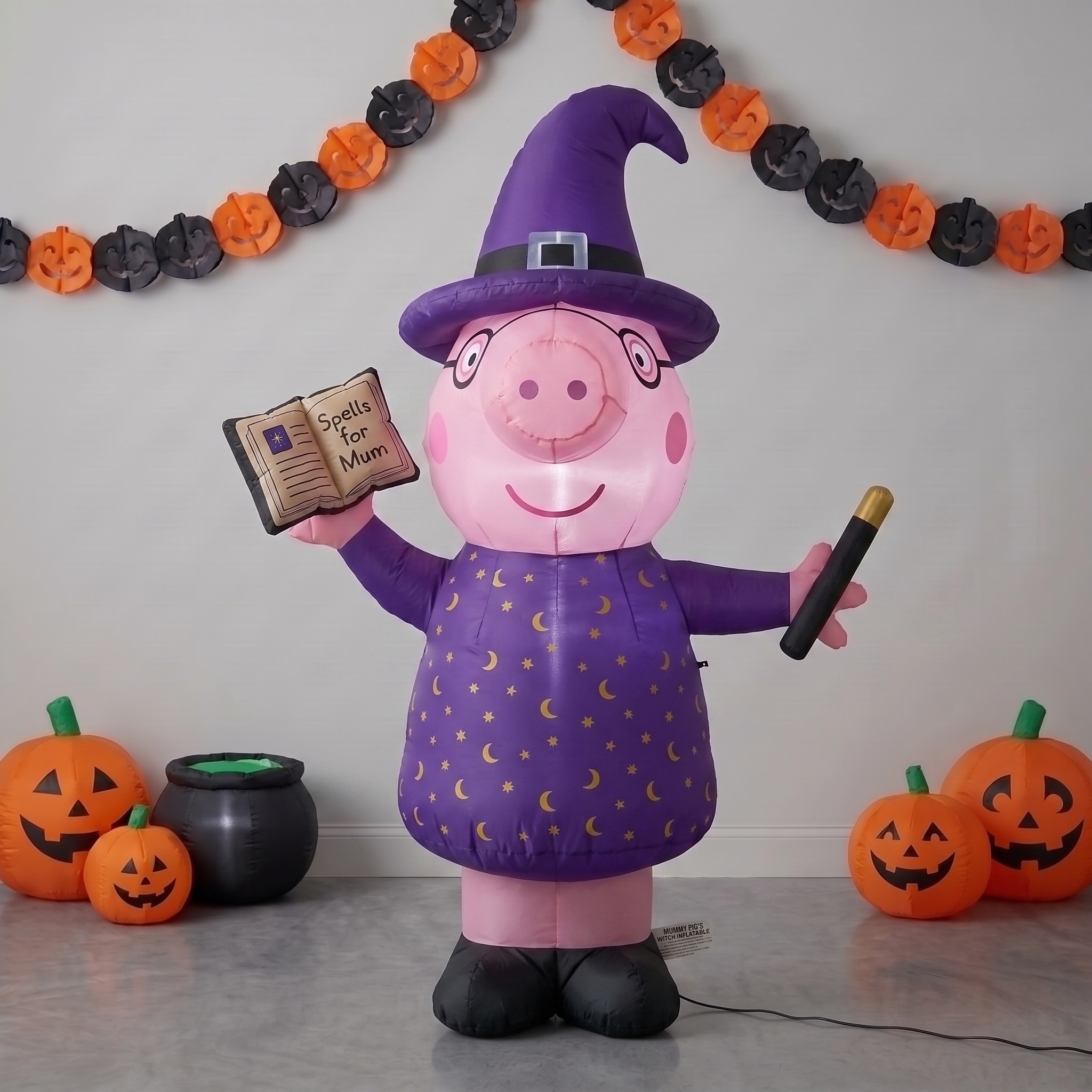 Peppa Pig Mummy Pig Inflatable Yard 6' Foot Decoration Party Prop Sign Halloween
