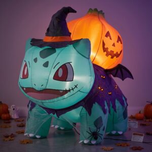 Pokemon Bulbasaur Inflatable Yard 6' Foot Decoration Party Prop Sign Halloween