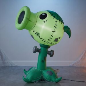 PVZ Plants vs Zombies Pea Shooter Inflatable Yard 6' Foot Decoration Party Prop Sign Halloween